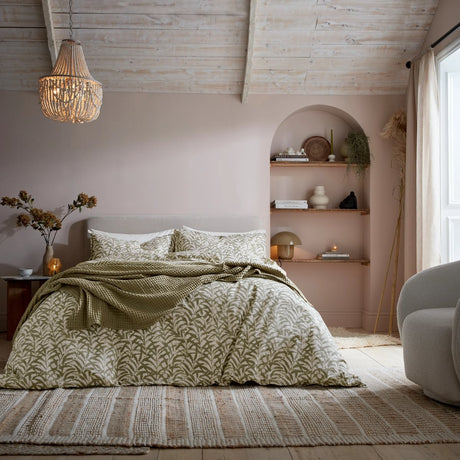 Abagail Ahern x Murmur Cleo Sage Green Duvet Set