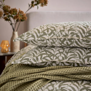 Abagail Ahern x Murmur Cleo Sage Green Duvet Set
