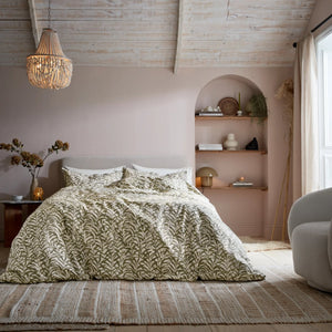 Abagail Ahern x Murmur Cleo Sage Green Duvet Set