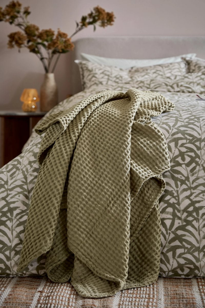 Abagail Ahern x Murmur Cleo Sage Green Duvet Set