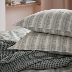 Abagail Ahern x Murmur Moya Charcoal/Canvas Cream Duvet Set