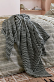 Abigail Ahern x Murmur Tess 200cm x 150cm Waffle Throw