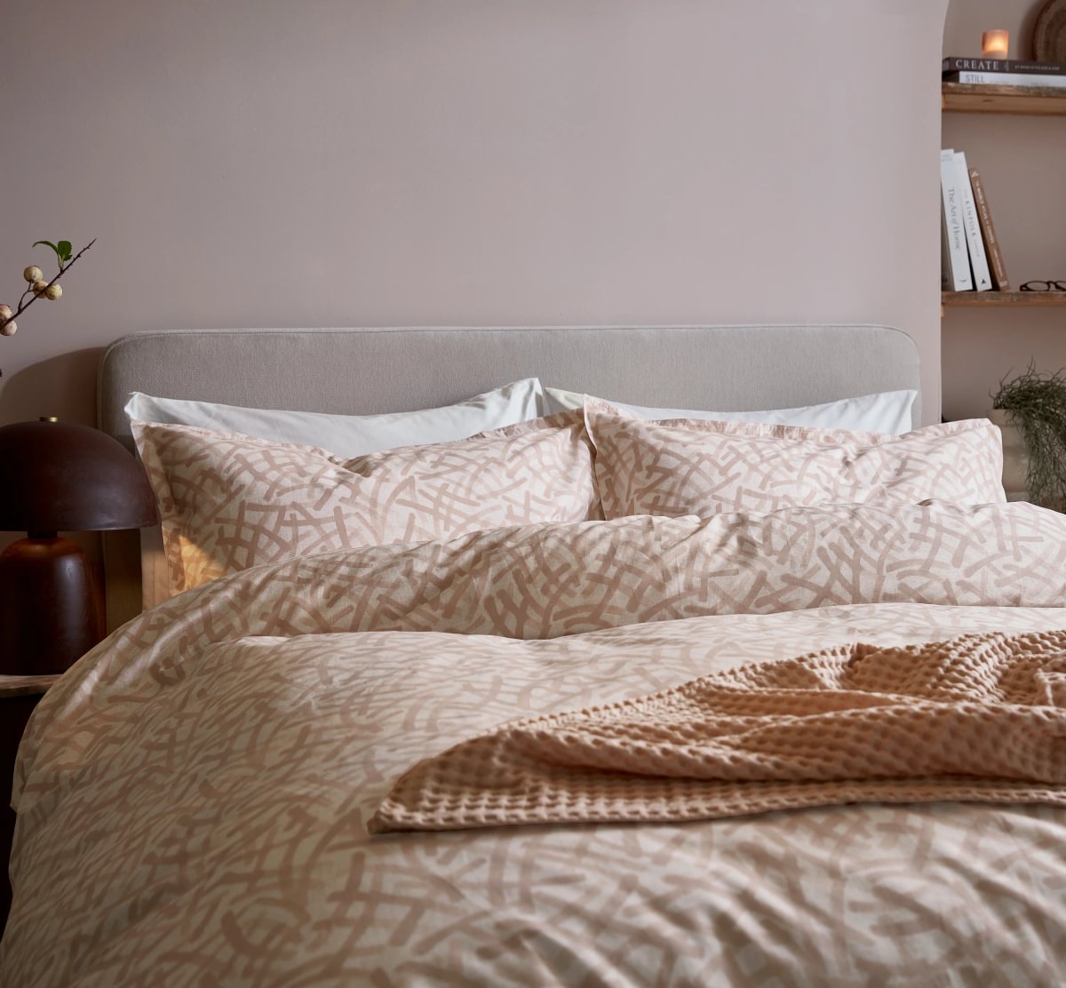 Abagail Ahern x Murmur Oonagh Dusky Pink Duvet Set