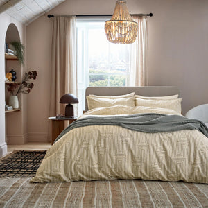 Abagail Ahern x Murmur Pia Warm Ochre Duvet Set