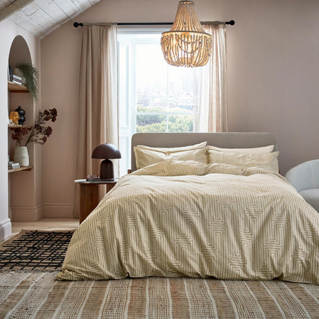 Abagail Ahern x Murmur Pia Warm Ochre Duvet Set