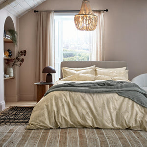 Abagail Ahern x Murmur Pia Warm Ochre Duvet Set