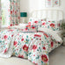 Dreams n Drapes Abstract Poppy Red Duvet Set