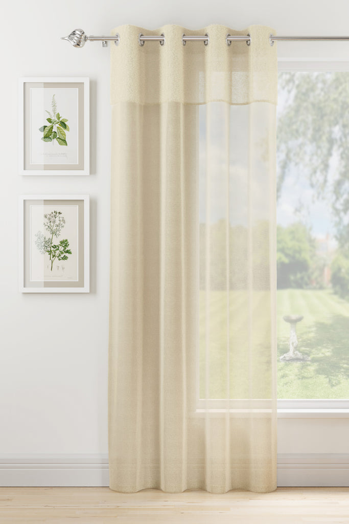 Tyrone Andorra Textured Header Voile Panels