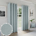 Tyrone Austin 100% Blackout Lined Eyelet Curtains