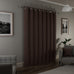 Tyrone Austin 100% Blackout Lined Eyelet Curtains
