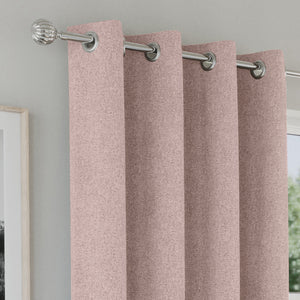 Tyrone Austin 100% Blackout Lined Eyelet Curtains
