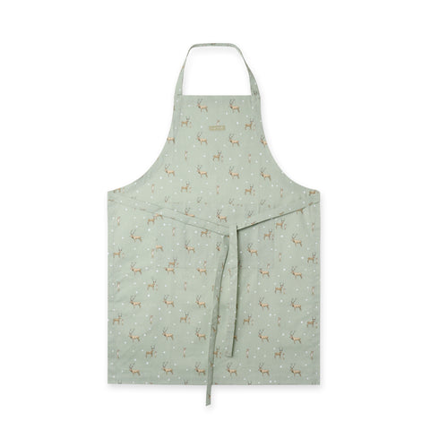 ALL114250 Sophie Allport Christmas Stags Adult Apron