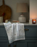 ALL123601S Sophie Allport Snowy Cottage Scene Tea Towel