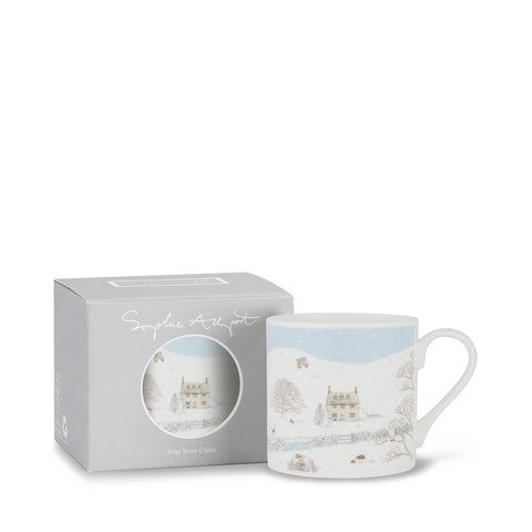 Sophie Allport Snowy Cottage Mug