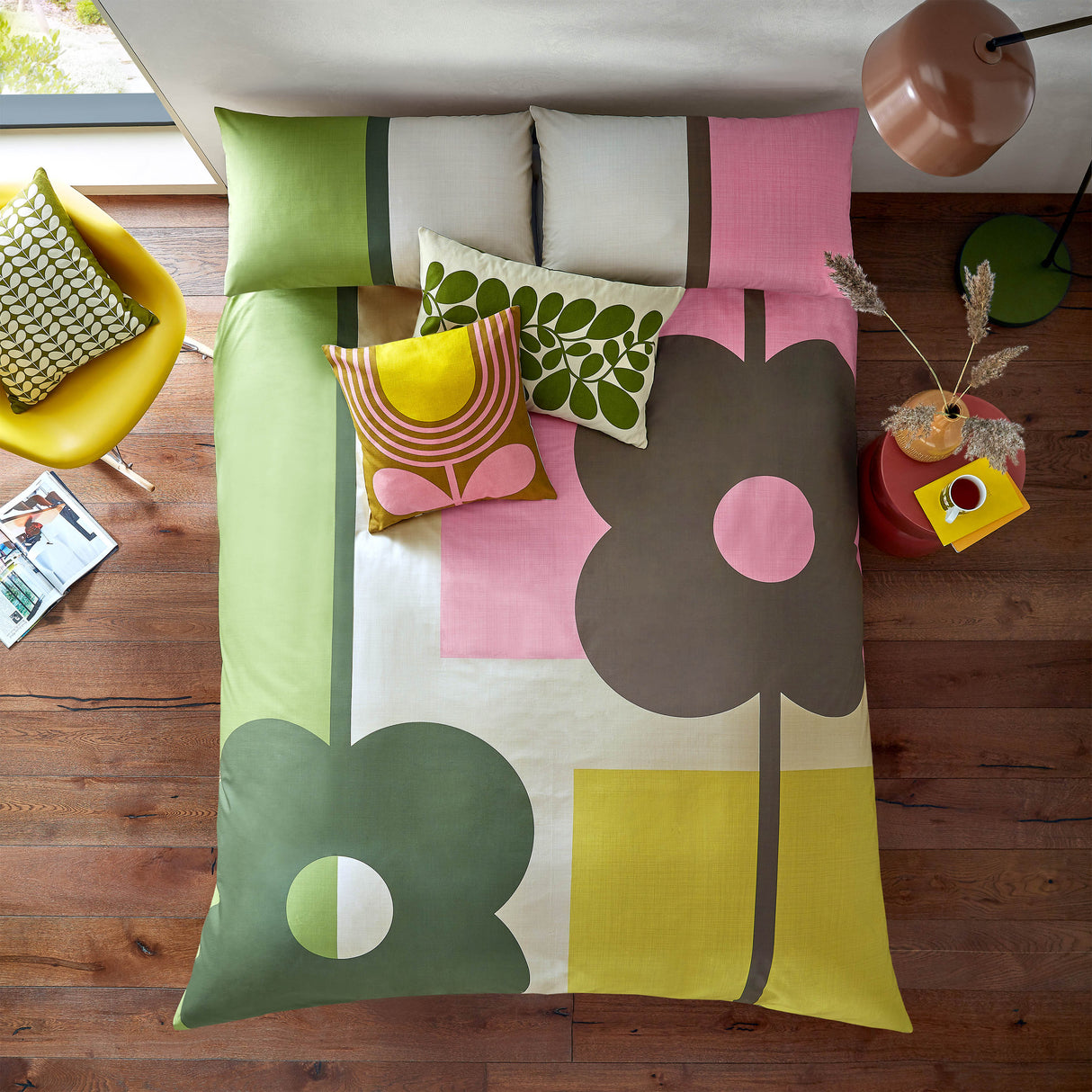 Orla Kiely Abacus Block Multi Duvet Set