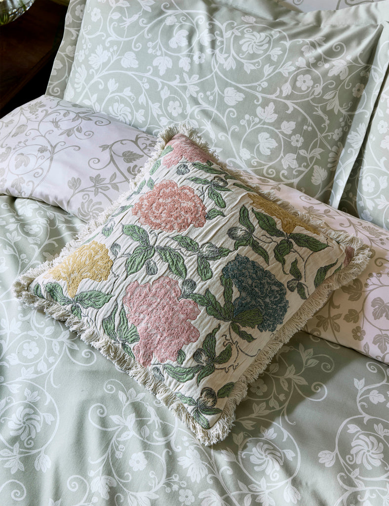 Historic Royal Palaces Albert Jacquard Multi 45cm x 45cm Microfibre Filled Cushion