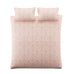 Laura Ashley Ashstead Damask Natural Coral Duvet Set