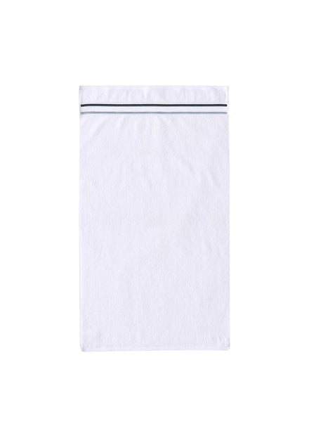 Designers Guild Astor 100% Egyptian Cotton 640gsm Silver & Slate Towels