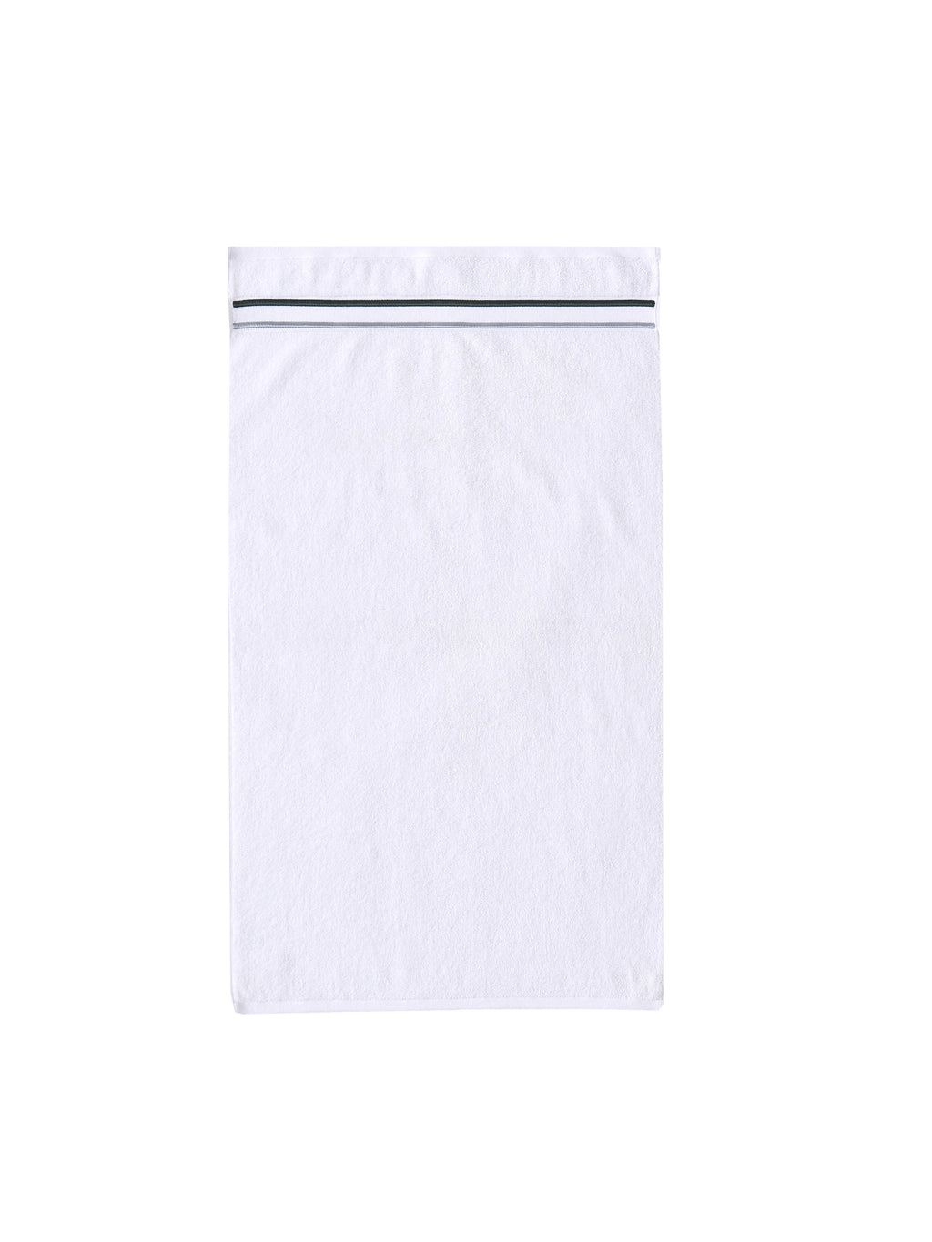 Designers Guild Astor 100% Egyptian Cotton 640gsm Silver & Slate Towels