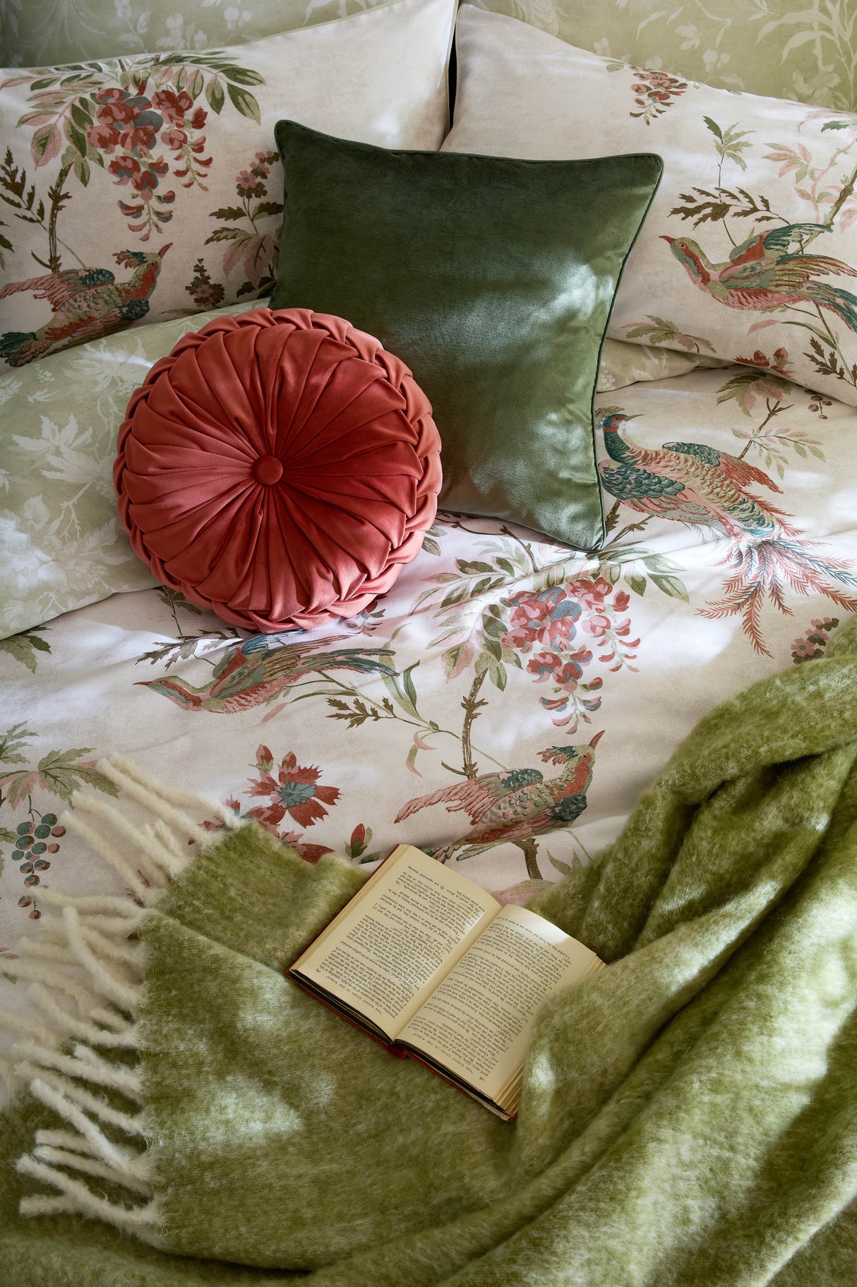 Laura Ashley Attleton Multi-Sage Duvet Set