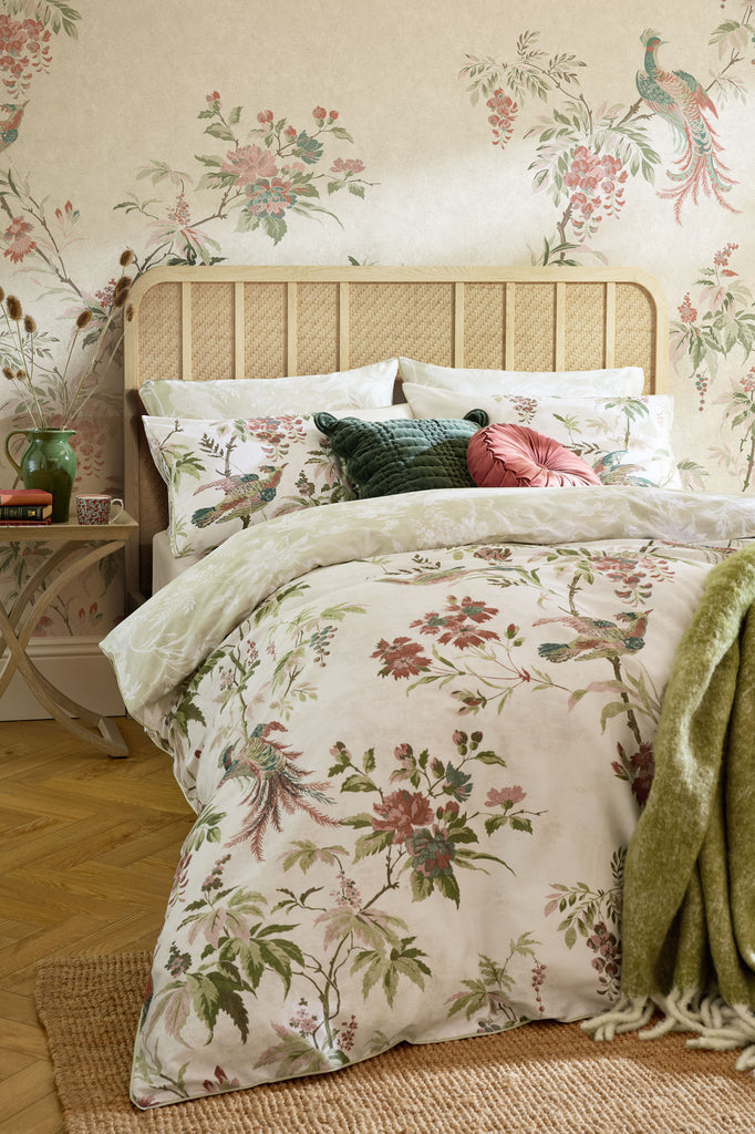 Laura Ashley Attleton Multi-Sage Duvet Set
