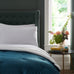 Appletree Heritage Austell Teal 150cm x 220cm Quilted Bedspread