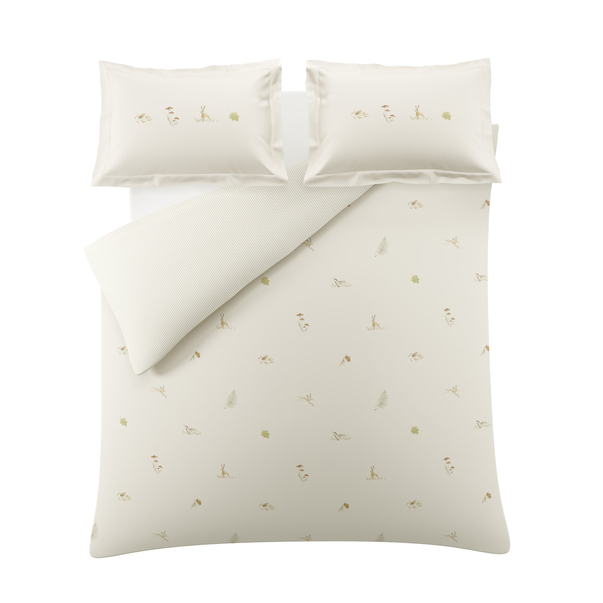 Sophie Allport Autumn Foraging Off White-Natural Duvet Set