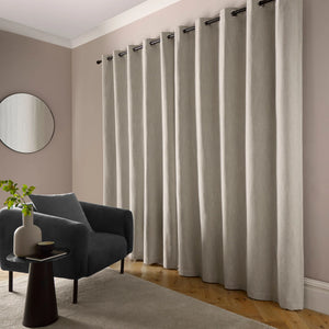 Curtina Boucle Chenille Eyelet Curtains