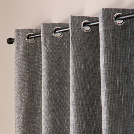 Curtina Boucle Chenille Eyelet Curtains