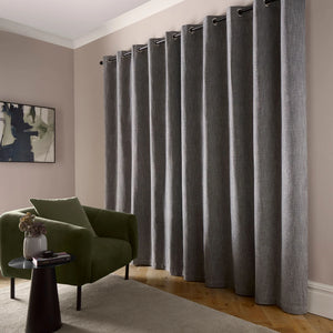Curtina Boucle Chenille Eyelet Curtains