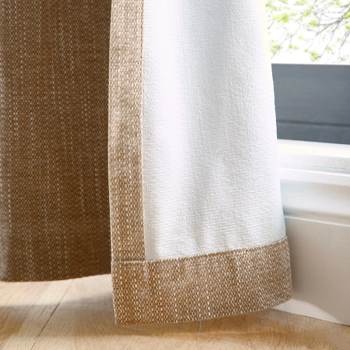 Curtina Boucle Chenille Eyelet Curtains
