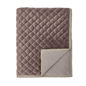 Bedeck of Belfast Claudia Dusky Pink & Olive Green Duvet Set