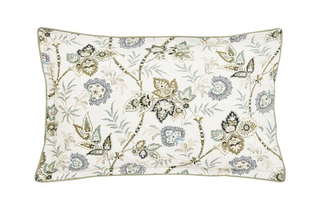 Bedeck of Bedeck Emira Soft Teal & Green Duvet Set