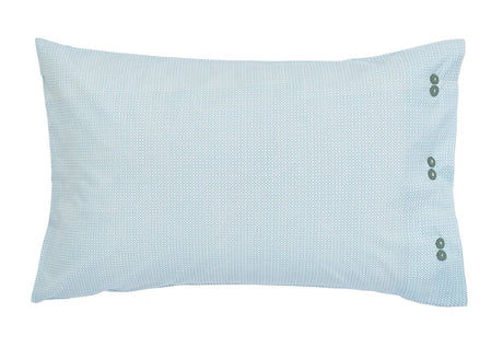 Bedeck of Bedeck Emira Soft Teal & Green Duvet Set