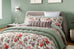 Bedeck of Belfast Elswyth Print Olive & Mulberry Duvet Set