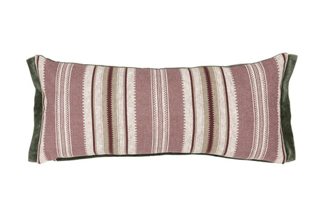 Bedeck of Belfast Elswyth Print Olive & Mulberry Duvet Set