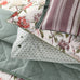 Bedeck of Belfast Elswyth Print Olive & Mulberry Duvet Set