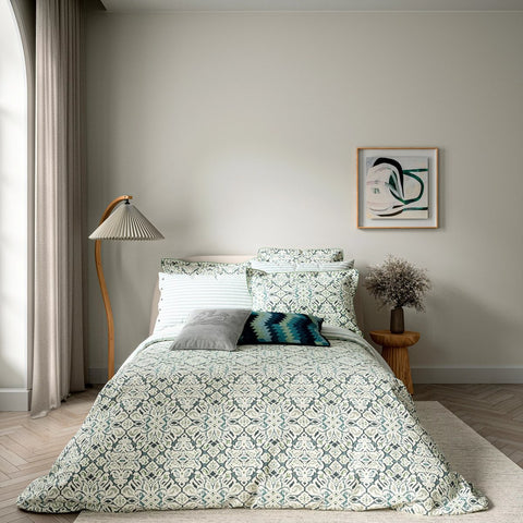 Bedeck of Belfast Hallie Celadon Duvet Set