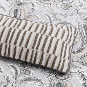 Bedeck of Belfast Kotana Charcoal & Silver Duvet Set