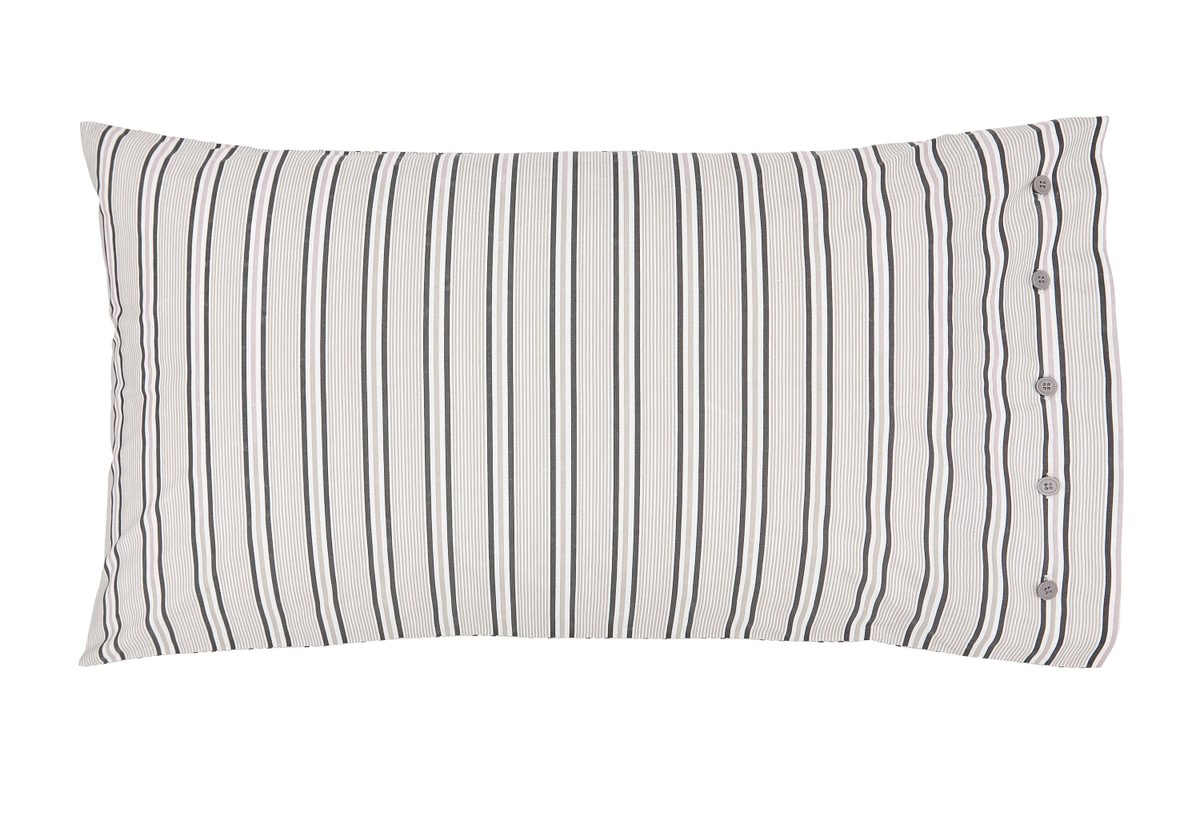 Bedeck of Belfast Kotana Charcoal & Silver Duvet Set