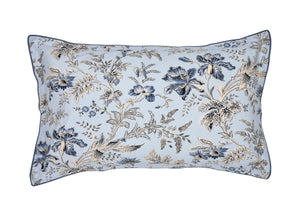 Bedeck of Belfast Lorelei Powder Blue & Linen Duvet Set