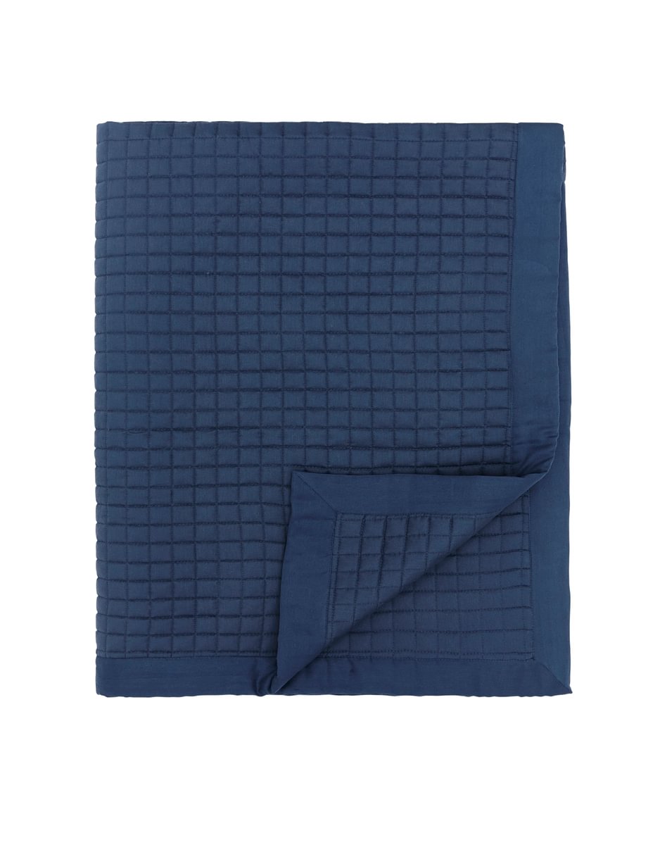 Bedeck of Belfast Lorelei Powder Blue & Linen Duvet Set