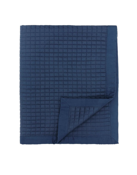 Bedeck of Belfast Lorelei Powder Blue & Linen Duvet Set