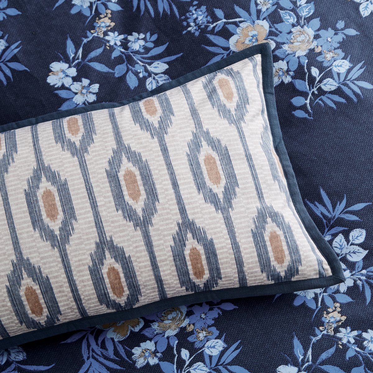 Bedeck of Belfast Nahla Cobalt Blue/Navy Duvet Set