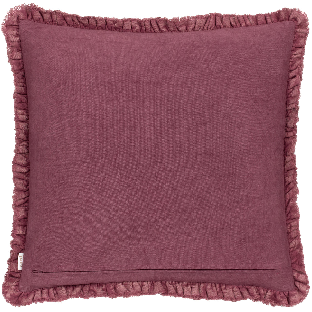 The Linen Yard Bertie Washed Cotton Velvet 45cm x 45cm Cushions