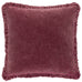 The Linen Yard Bertie Washed Cotton Velvet 45cm x 45cm Cushions