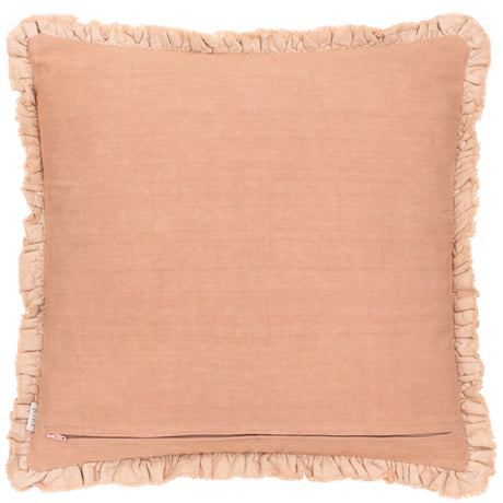 The Linen Yard Bertie Washed Cotton Velvet 45cm x 45cm Cushions
