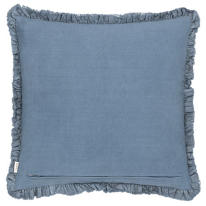 The Linen Yard Bertie Washed Cotton Velvet 45cm x 45cm Cushions