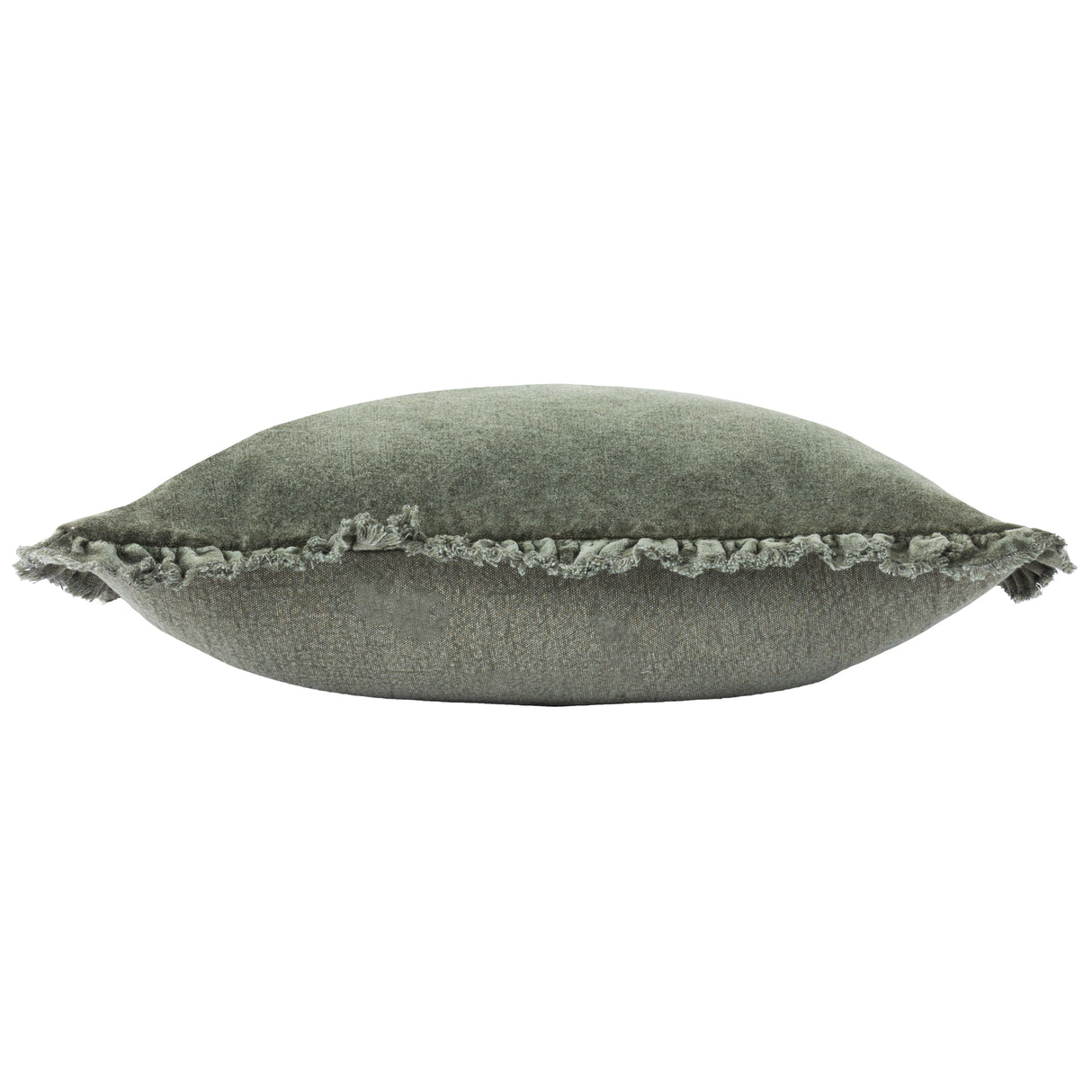 The Linen Yard Bertie Washed Cotton Velvet 45cm x 45cm Cushions