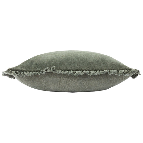 The Linen Yard Bertie Washed Cotton Velvet 45cm x 45cm Cushions